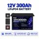 Ship from USA|Docan 12.8V 300Ah 3840Wh 4S1P Solar Energy LiFePO4 Battery Pack with JBD 12V 200A BMS Ship from USA| Docan 12.8V 300Ah 3840Wh 4S1P Solar Energy LiFePO4 Battery Pack with JBD 12V 200A BMS
