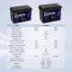 Ship from USA|Docan 12.8V 300Ah 3840Wh 4S1P Solar Energy LiFePO4 Battery Pack with JBD 12V 200A BMS Ship from USA| Docan 12.8V 300Ah 3840Wh 4S1P Solar Energy LiFePO4 Battery Pack with JBD 12V 200A BMS