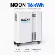 Pickup From TX  Or Zip Code For Delivery Quote｜DO-NOON 51.2V 314Ah 16kWh Plug & Play Prebuilit Solar Home LiFePO4 Grade A EVE 314Ah Battery Pack Vertical Moveable