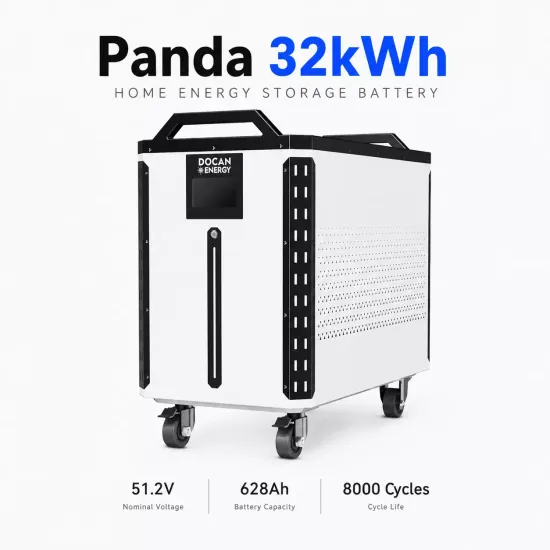Ship from China|Docan Energy Panda 51.2V 628Ah 32kWh Solar LiFePO4 Battery Best for Home Energy Storage System Ship from China|Docan Energy Panda 51.2V 628Ah 32kWh Solar LiFePO4 Battery Best for Home Energy Storage System