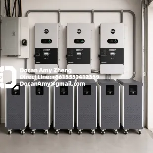 Pickup From TX Or Zip Code For Delivery Quote｜Docan ZZ 16kWh 51.2V Plug and Play PreBuilt LiFePO4 280Ah 314Ah Battery Pack| Vertical Moveable Solar Home Storage
