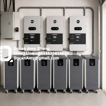Ship from China｜ Docan ZZ 48kWh 51.2V 50kWh Vertical Moveable LiFePO4 942Ah 1000Ah Battery Pack for Solar Energy Storage | Plug & Play Assembled