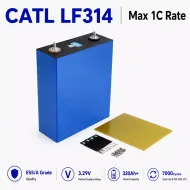Pick-From TX or Door Delivery｜CATL 314Ah Solar LiFePO4 320Ah ESS Grade 3.2V Prismatic Cell with Welded M6 Studs Solar Home Energy Storage