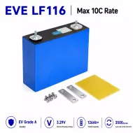 Pick-From TX or Door Delivery|EVE 116Ah 3C Max 10C EV Grade A Solar Energy LiFePO4 3.2V Prismatic Cell -Ideal for Golf cart and EV Car Project Pick-From TX or Door Delivery|EVE 116Ah 3C Max 10C EV Grade A Solar Energy LiFePO4 3.2V Prismatic Cell -Ideal for Golf cart and EV Car Project