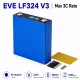 Pick-From TX or Door Delivery|EVE 324Ah 3.2V EV Grade A New LiFePO4 Battery 340Ah Prismatic Cell with welded M6 Studs for EV RV Solar Systems Pick-From TX or Door Delivery|EVE 324Ah 3.2V EV Grade A New LiFePO4 Battery 340Ah Prismatic Cell with welded M6 Studs for EV RV Solar Systems