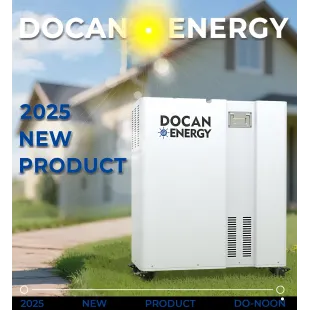 Pickup From TX  Or Zip Code For Delivery Quote｜DO-NOON 51.2V 314Ah 16kWh Plug & Play Prebuilit Solar Home LiFePO4 Grade A EVE 314Ah Battery Pack Vertical Moveable