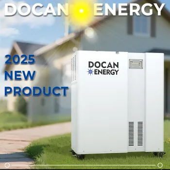 China Stock Docan NOON 14-17kWh 51.2V Vertical Moveable LiFePO4 280Ah 300Ah 314Ah Solar Plug & Play Battery Pack 