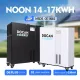 USA Stock DO-NOON 51.2V 314Ah 16kWh Plug & Play Prebuilit WIFI Solar Home LiFePO4 Battery Pack Vertical Moveable
