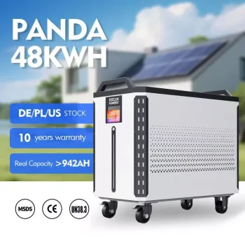 China Stock Panda 51.2V 942Ah 48kWh Max Load 50kWh Solar LiFePO4 Battery Best for Home Energy Storage System |Docan Energy
