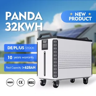 EU Stock Pre-Sale Docan Power Panda 32kWh 52V  LiFePO4 628Ah 660Ah Lithium Battery Pack Fully Assembled Energy Storage System