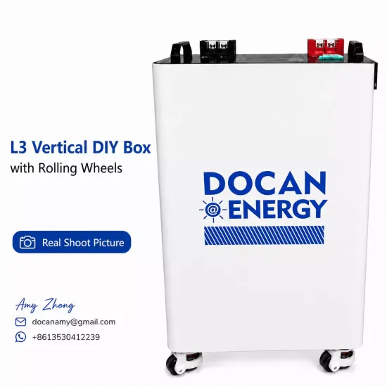 Ship from EU|Docan Vertical L3 DIY Box Kits With JK 200A Bluetooth BMS–Solar Lifepo4 Battery Enclosure(M8 Terminals + DC Breaker) Ship from EU|Docan Vertical L3 DIY Box Kits With JK 200A Bluetooth BMS–Solar Lifepo4 Battery Enclosure(M8 Terminals + DC Breaker)