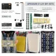 US Stock DIY LiFePO4 Set| 16pcs EVE LF280K V3 Cells + Stackable Box + JK 200A 2A Active Balance BMS + Assembly parts