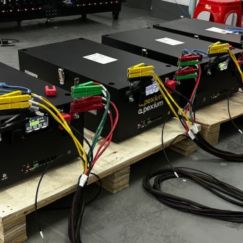 China Stock S3 Pack Pre-Built 51.2V Grade A LiFePO4 280Ah 300Ah 314Ah 345Ah Stackable Battery with JK V19 PB2A16S20P 200A BMS | Horizontal Mounted