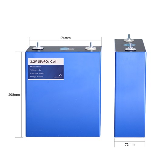 China Stock EVE 324Ah 3.2V EV Grade A LiFePO4 Battery 330Ah Prismatic Cell with welded M6 Studs for EV RV Solar Systems China Stock EVE 324Ah 3.2V EV Grade A LiFePO4 Battery 330Ah Prismatic Cell with welded M6 Studs for EV RV Solar Systems