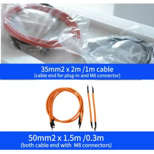 Ship from USA｜Docan Prebuilt Solar Home Battery Packs Matched Cables
