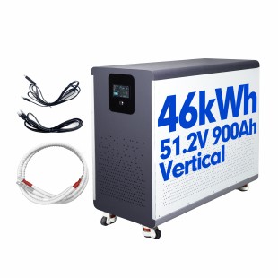 USA Stock Pre-Sale ZZ 48-50kWh 51.2V Vertical Moveable LiFePO4 942Ah Complete Assembled Battery Pack for Solar Home Storage