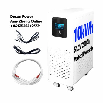 China Stock Docan ZZ 11kWh 51.2V 200Ah 230Ah Vertical Moveable LiFePO4 Solar Energy Battery Pack | Plug & Play Assembled China Stock Docan ZZ 11kWh 51.2V 200Ah 230Ah Vertical Moveable LiFePO4 Solar Energy Battery Pack | Plug & Play Assembled