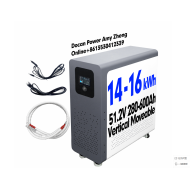 EU Stock ZZ 14-16kWh 51.2V Vertical LiFePO4 280Ah 314Ah Pre-Built Battery Pack for Solar Home with Roller Wheels | Plug & Play  EU Stock ZZ 14-16kWh 51.2V Vertical LiFePO4 280Ah 314Ah Pre-Built Battery Pack for Solar Home with Roller Wheels | Plug & Play