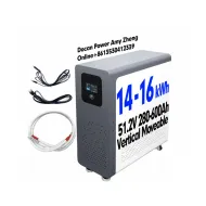 USA Stock Docan ZZ 14-16kWh 51.2V Plug and Play PreBuilt LiFePO4 280Ah 314Ah Grade A Battery Pack| Vertical Moveable Solar Home Storage USA Stock Docan ZZ 14-16kWh 51.2V Plug and Play PreBuilt LiFePO4 280Ah 314Ah Grade A Battery Pack| Vertical Moveable Solar Home Storage
