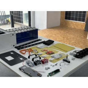 USA Stock Docan Apexium Vertical L3 DIY Box Kit with JK PB2A16S20P new V19 BMS Solar LiFePO4 Battery Enclosure