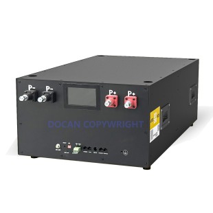 Ship from EU｜Docan Horizontal DIY S3 Box Kits Metal Enclosure with V19 JK 200A BMS PB2A16S20P 4.3" LCD (M8 Terminals with DC Breaker)