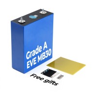 China Stock EVE MB30 306Ah 3.2V Grade A 8000 Cycles V3 Prismatic LiFePO4 330Ah with M6 Welded Studs Ideal For Solar Some Storage China Stock EVE MB30 306Ah 3.2V Grade A 8000 Cycles V3 Prismatic LiFePO4 330Ah with M6 Welded Studs Ideal For Solar Some Storage