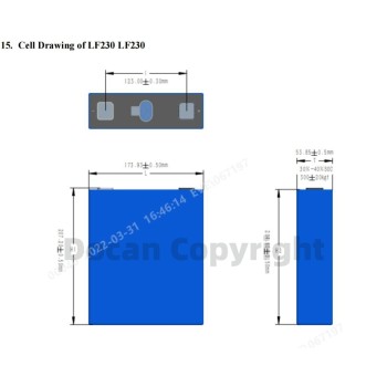USA Stock EVE 230Ah LiFePO4 Battery 3.2V Prismatic Cell Grade A Solar Home Storage RVs and DIY Solar Power Systems USA Stock EVE 230Ah LiFePO4 Battery 3.2V Prismatic Cell Grade A Solar Home Storage RVs and DIY Solar Power Systems