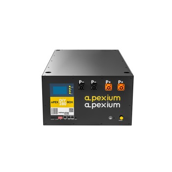 Ship from EU｜Docan Horizontal DIY Box Kits Metal Enclosure with 200A Inverter BMS ENJ E10 & Accessories (Plug-in Terminals)