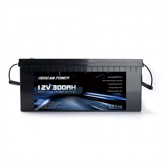 USA STOCK FAST UPS DELIVERY Docan 12V 300Ah Lifepo4 Battery Pack with Bluetooth BMS and LCD dispaly USA STOCK FAST UPS DELIVERY Docan 12V 300Ah Lifepo4 Battery Pack with Bluetooth BMS and LCD dispaly