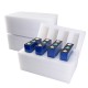 EVE LF160 160Ah 3.2V LiFePO4 Prismatic Battery Cell Laser Welded Terminal Stud EVE LF160 160Ah 3.2V LiFePO4 Prismatic Battery Cell Laser Welded Terminal Stud