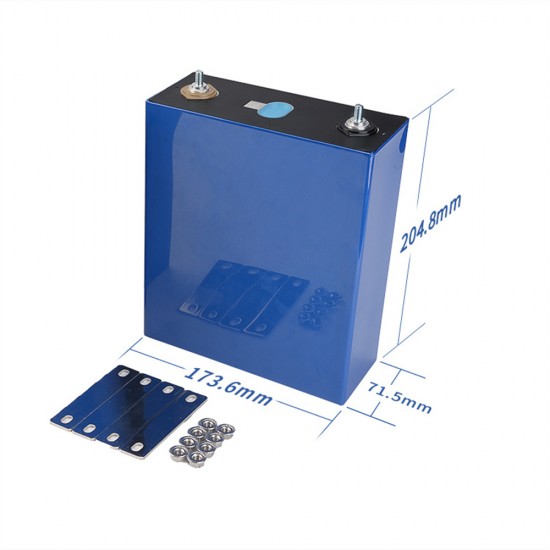 EVE LF280K 3.2V 6000 cycle LiFePO4 Prismatic Battery Cell Threaded Screw-in Terminal Stud EVE LF280K 3.2V 6000 cycle LiFePO4 Prismatic Battery Cell Threaded Screw-in Terminal Stud