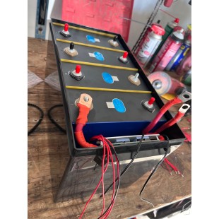 Ship from USA｜Empty Plastic case 4S12V 280Ah 8S24V100Ah  Camping RV Boat LiFePO4 Battery Plastic Empty Box 