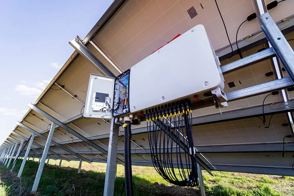 opened-voltage-inverter-back-side-solar-panel
