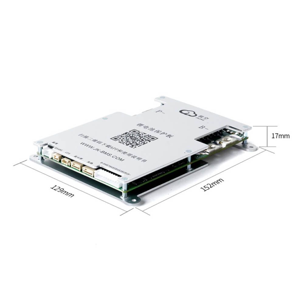 JK B2A8S20P LiFePO4 BMS - 12V/24V 200A Bluetooth 2A Balancer